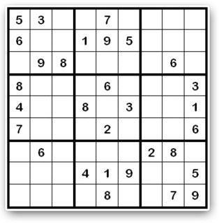 Tablero del Sudoku